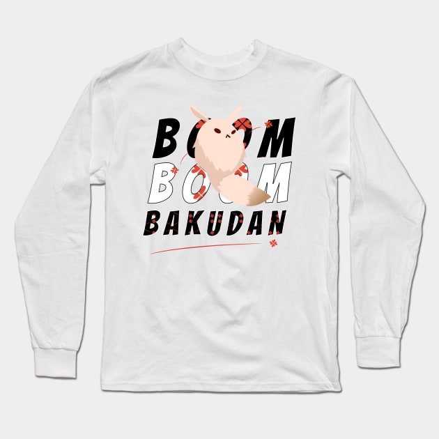 Genshin Impact - Dodoco Boom Bakudan Pattern Long Sleeve T-Shirt by Artevak